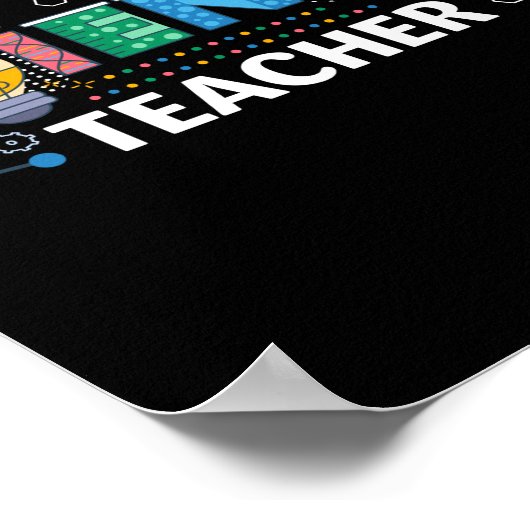 科学先生化学者 ポスター (角)