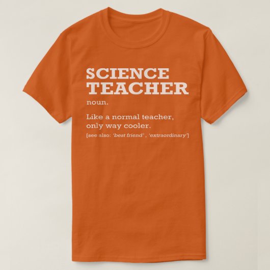 科学先生定義ジョブのタイトルをSchooに戻す Tシャツ (デザイン正面)
