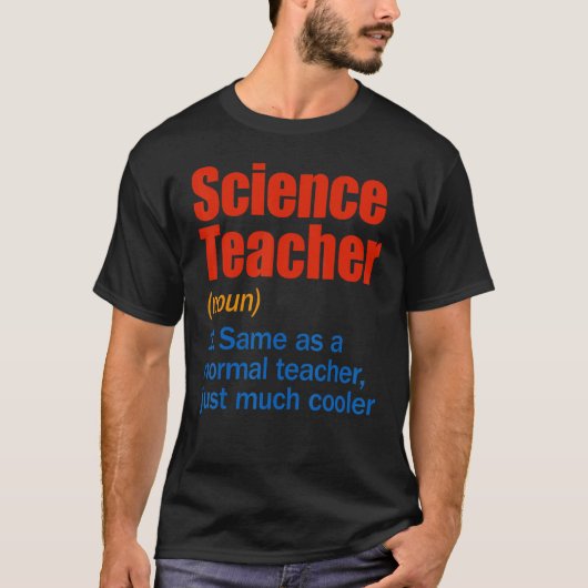 科学先生定義新学期最初のD Tシャツ (正面)