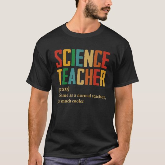 科学先生定義新学期 Tシャツ (正面)