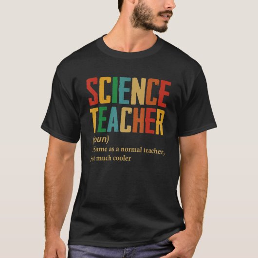 科学先生定義新学期 Tシャツ (正面)