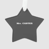 科学先生感謝の日素晴らし, オーナメント (裏面)