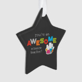 科学先生感謝の日素晴らし, オーナメント (正面)