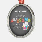 科学先生感謝の日素晴らし, メタルオーナメント (左)