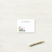 科学先生物理 ポストイット (デスク上)