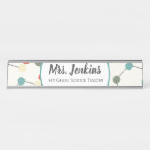 科学先生研究室ラボデスク名プレート デスクネームプレート (正面)