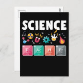 科学先生研究所化学 ポストカード (正面/裏面)