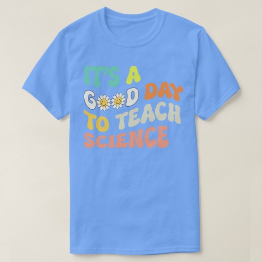 科学先生科学グルーオ教えに良い日 Tシャツ (デザイン正面)