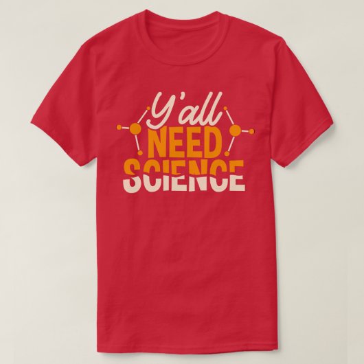 科学先生科学者の化学者の物理学者 Tシャツ (デザイン正面)