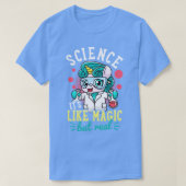 科学先生科学者学生 Tシャツ (デザイン正面)