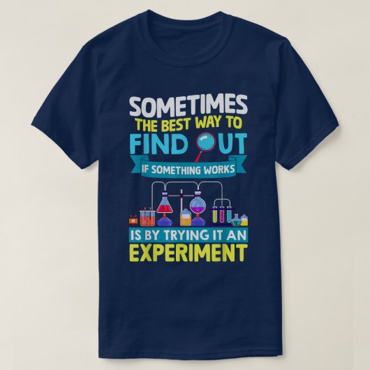 科学先生科学者科学愛好家2180 Tシャツ (デザイン正面)
