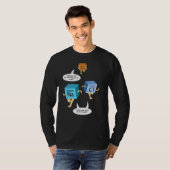 科学先生誕生日化学ギークGag Tシャツ (正面フル)