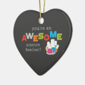 科学先生賞素晴らし典 セラミックオーナメント (左)