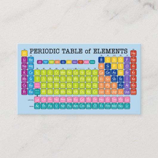 科学先生連絡情報 名刺 (正面)