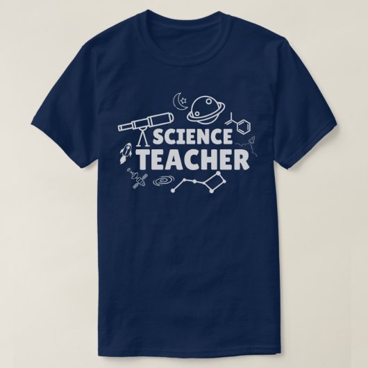 科学先生9 Tシャツ (デザイン正面)