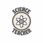 科学先生 シール (正面)