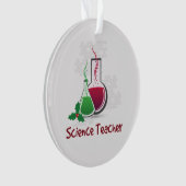 科学先生、実験メリークリスマス オーナメント (正面)