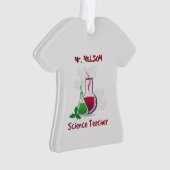 科学先生、実験メリークリスマス オーナメント (正面)