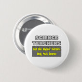 科学先生..頭が切れる. 缶バッジ (正面&裏面)