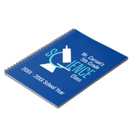 科学先生 |顕微鏡ノートパーソナライズされたブック ノートブック