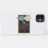 科学先生EMC2フォーミュラ Case-Mate iPhoneケース (裏面(横))