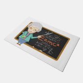 科学先生EMC2公式 ドアマット (アングル)