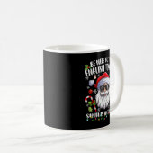 科学先生Santa Christmas T-Sに優しい コーヒーマグカップ (正面右)
