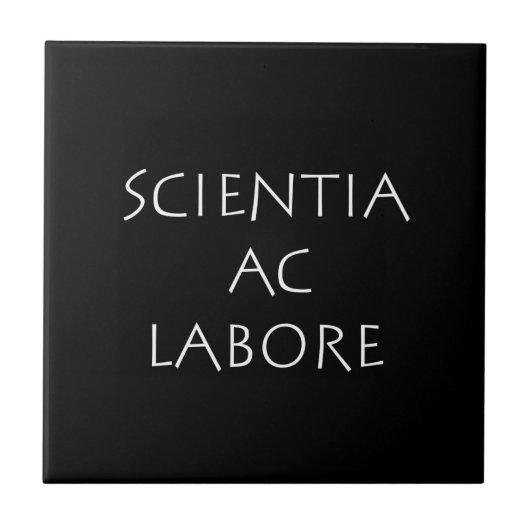科学労働 タイル (正面)
