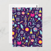 科学勉強 ポストカード (正面/裏面)