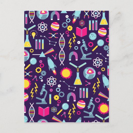 科学勉強 ポストカード (正面)