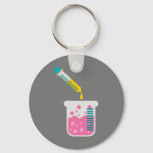 科学化学かわいい科学機器 キーホルダー (正面)