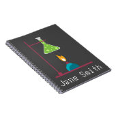 科学化学かわいい科学機器 ノートブック (右側)