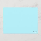 科学化学はがき ポストカード (裏面)