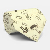 科学化学先生パターンタイ ネクタイ (ロール)