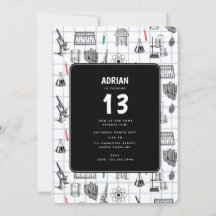 科学化学研究者誕生日パーティーテーマ