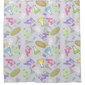 科学医学研究シャワーカーテン シャワーカーテン (正面)