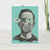 科学博士不機嫌科学ヴィンテージ サンキューカード (裏面)