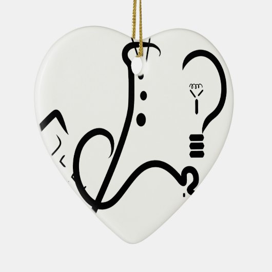 科学博覧会のロゴ セラミックオーナメント (右)