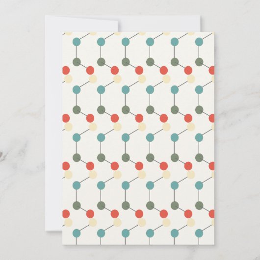 科学博覧会化学誕生会 招待状 (裏面)