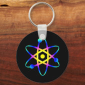 科学原子 キーホルダー (正面)