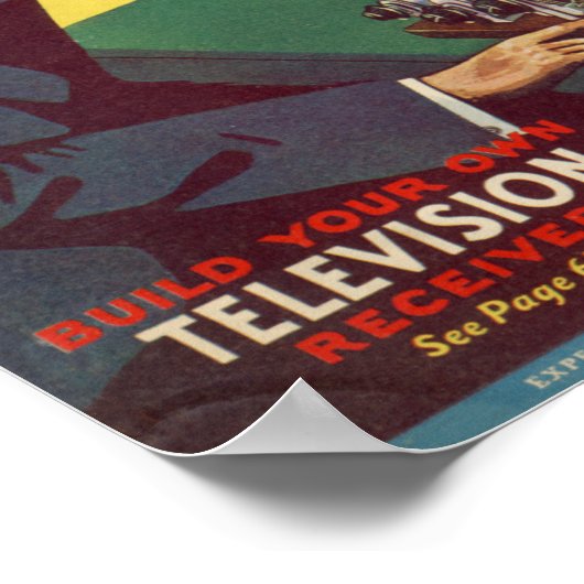 科学及び発明 ポスター (角)