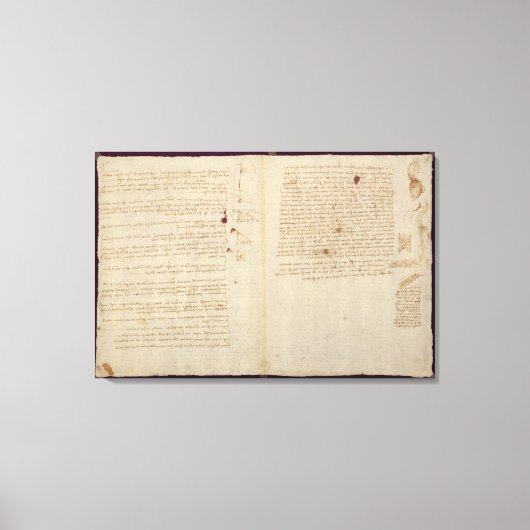 科学図 キャンバスプリント (正面)