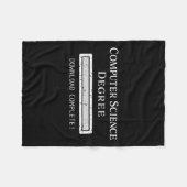 科学学位の授与 フリースブランケット (正面(横))