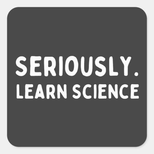 科学学 スクエアシール (正面)