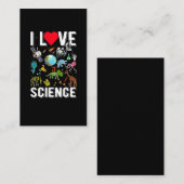 科学宇宙学数学物理化学生物学 名刺 (正面/裏面)