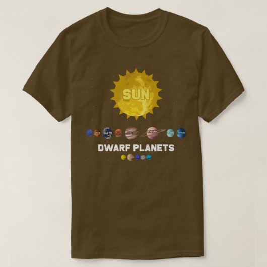 科学宇宙探査科学ファン初演 Tシャツ (デザイン正面)