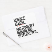 科学実在は要らない信じ スクエアシール (封筒)