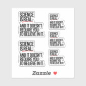 科学実在 シール (シート)