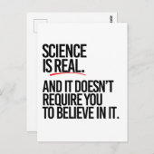 科学実在 ポストカード (正面/裏面)