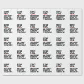 科学実在 ラッピングペーパー (フラット)